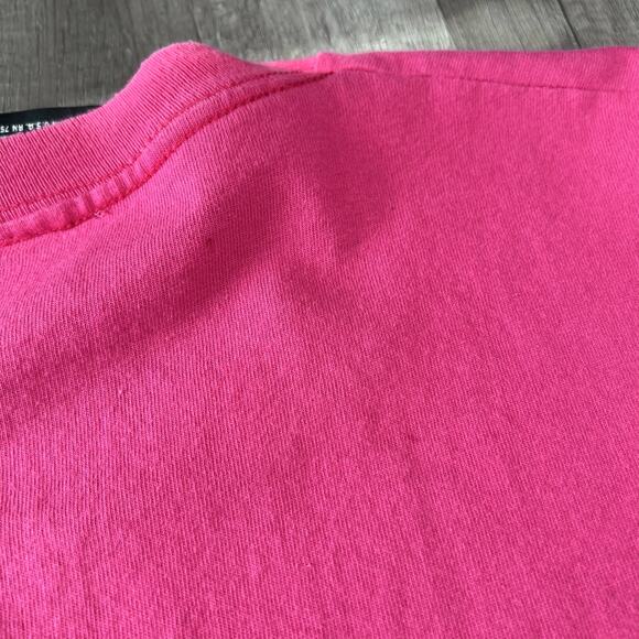 Vintage Tweety Bird Sylvester Cat Large Graphic Beach Sunscreen T-Shirt Pink XL - Picture 9 of 10